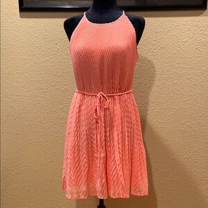 ELLE Sleeveless Dress, Light Pink, Women's Small